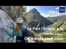 On a testé pour vous la via ferrata de Fort l'Ecluse