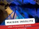 Logement insolite : dormir dans une pyramide dans la grotte de la Cocalière