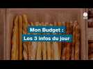 Mon budget : Les 3 infos du jour