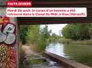 Hérault : un homme retrouvé mort dans un sac-poubelle sur le Canal du Midi