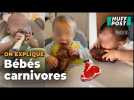 Aux États-Unis, des parents mettent leurs bébés au « régime carnivore » et c'est dangereux