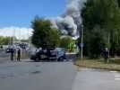 Vidéo. Un incendie à PL yachting, à Port-la-Forêt