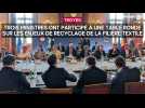 Trois ministres ont participé à une table ronde sur les enjeux de recyclage de la filière textile