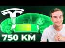 Une TESLA MODEL 3 avec 750 KILOMÈTRES d’autonomie : ça arrive BIENTÔT !