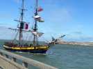 En vidéo : l'arrivée des voiliers au port de Calais le