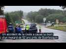 Guerlesquin : un motard de 52 ans décède après une collision avec une voiture sur la RN12