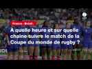 VIDÉO. France - Brésil. À quelle heure et sur quelle chaîne suivre le match de la Coupe du monde de rugby ?