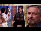 Olivier Minne en larmes pendant l'hommage de son ami le Père Fouras dans Fort Boyard pour sa...