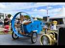 VIDEO. Une étonnante voiture à hélice au Rétro festival à Caen