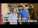 Au CEPMR de Soissons, ils restaurent des oeuvres de toute l'Europe
