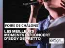 Le meilleur du concert d'Eddy de Pretto à la Foire de Châlons