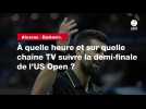 VIDÉO. Alcaraz - Djokovic. À quelle heure et sur quelle chaîne TV suivre la demi-finale de l'US Open ?