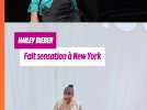Hailey Bieber fait sensation