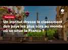 VIDEO. Tourisme. Un institut dresse le classement des pays les plus sûrs au monde : où se situe la France ?