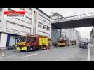 VIDÉO. Un feu dans la cuisine d'un appartement à Saint-Brieuc rapidement éteint par les pompiers