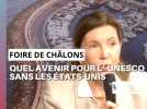 Foire de Châlons. La présidente de la commission Unesco évoque les enjeux à venir