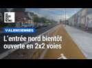 Valenciennes ; le réaménagement de l'entrée nord en phase de finition