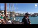 VIDÉO. Embarquer à bord de la Granvillaise à l'occasion du festival des Voiles de travail