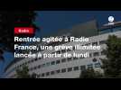VIDEO. Rentrée agitée à Radio France, une grève illimitée lancée à partir de lundi