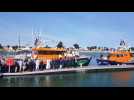 VIDÉO. La nouvelle vedette de la SNSM, le « Philippe-Kieffer », a été baptisée à Ouistreham