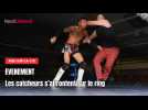 Aire-sur-la-Lys : les catcheurs s'affrontent sur le ring