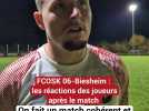 « Le foot est cruel parfois » : les réactions après la défaite du FCOSK 06 face à Biesheim en Coupe de France