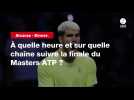 VIDÉO. Carlos Alcaraz - Jannik Sinner. À quelle heure et sur quelle chaîne suivre la finale du Masters ATP ?