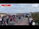 VIDÉO. La foule afflue pour le départ de l'épreuve reine du Marathon international de Deauville