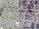 Vid�o Sur Google Maps, l'ampleur des d�g�ts de la guerre � Gaza visibles depuis l'espace