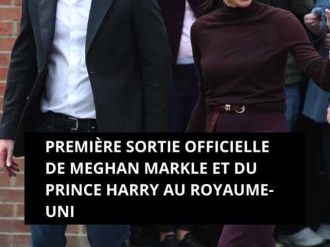 VIDEO : Premi�re sortie officielle de Meghan&hellip;