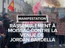 Rassemblement contre la venue de Jordan Bardella à Moissac