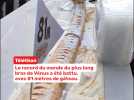 Le record du plus long bras de Vénus au monde a été battu à Sète