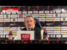 VIDEO. FC Lorient. « Pour jouer au foot, il faut s'aimer » : Franck Haise après la défaite de Nice contre les Merlus