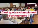 VIDÉO. Un championnat d'orthographe, à quoi ça ressemble ?