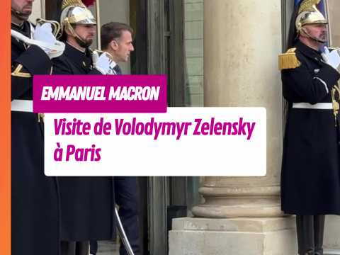VIDEO : Visite de Volodymyr Zelensky  Paris