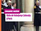Visite de Volodymyr Zelensky à Paris