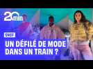 SNCF : Avez-vous déjà vu un défilé de mode dans un TGV ? Les passagers de ce Paris-Lille, oui
