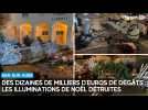 Des dizaines de milliers d'euros de dégâts : à Bar-sur-Aube, les illuminations de Noël détruites