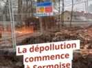 Environnement - Travaux interrompus le long du canal à Sermoise : priorité à la dépollution
