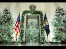 VIDÉO. Voici à quoi ressemble les décorations de Noël 2025 de la Maison Blanche