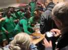 La joie de l'US Chantilly et la réaction de son buteur Ismail Karamoko après la qualification en 32es de finale