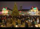 La nuit tombe... La magie de Noël s'empare du centre-ville de Dijon