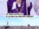 Le pape en visite au Moyen-Orient
