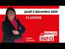 La Minute info du Journal des Flandres du jeudi 3 décembre 2025