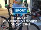 85 ans et champion du monde de cyclisme