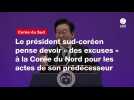 VIDÉO. Le président sud-coréen pense devoir « des excuses » à la Corée du Nord pour les actes de son prédécesseur