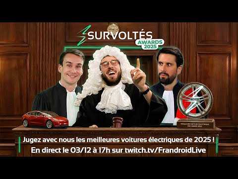 Les meilleures et pires voitures électriques de l’année : Tier List XXL - Survoltés Awards 2025