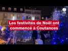 VIDÉO. Les festivités de Noël sont lancées à Coutances