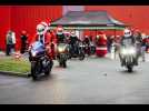 VIDÉO. Des centaines de motards présents pour la Parade des Pères Noël en Sarthe