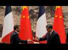 À Pékin, Emmanuel Macron appelle à "dépasser" les désaccords avec la Chine